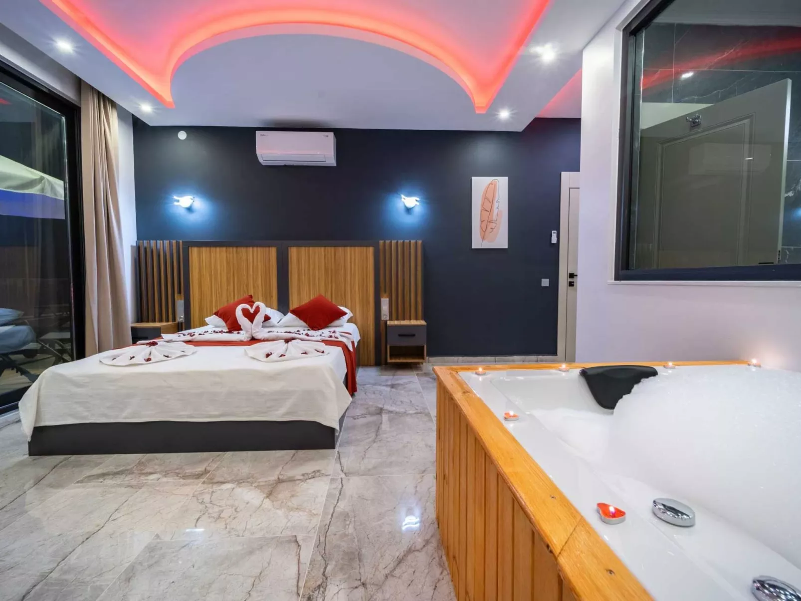 Luxuriöse Villa "Sard 3" mit Jacuzzi-Drinnen