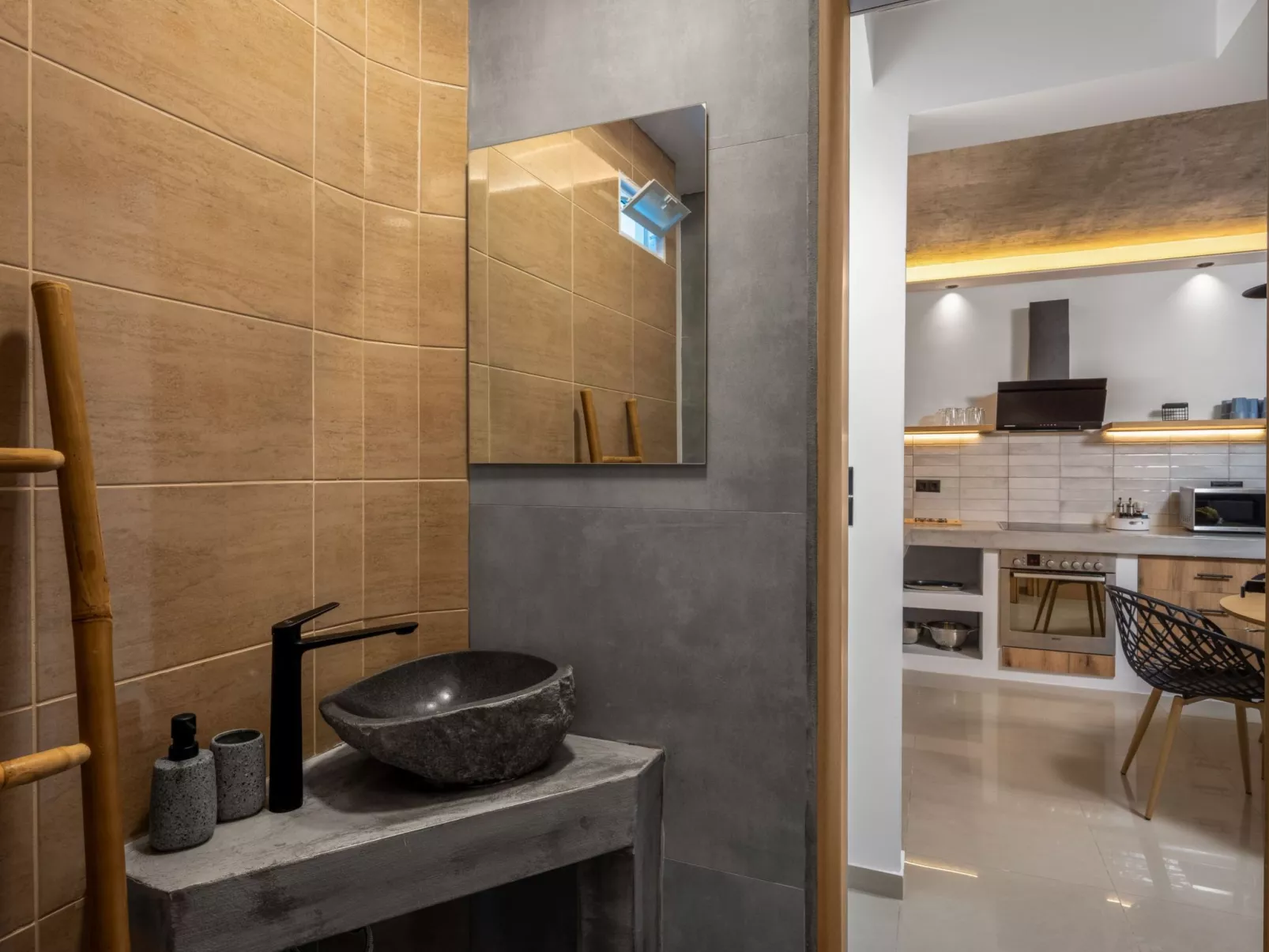 Armonikon Pool Villa 3-Dedans