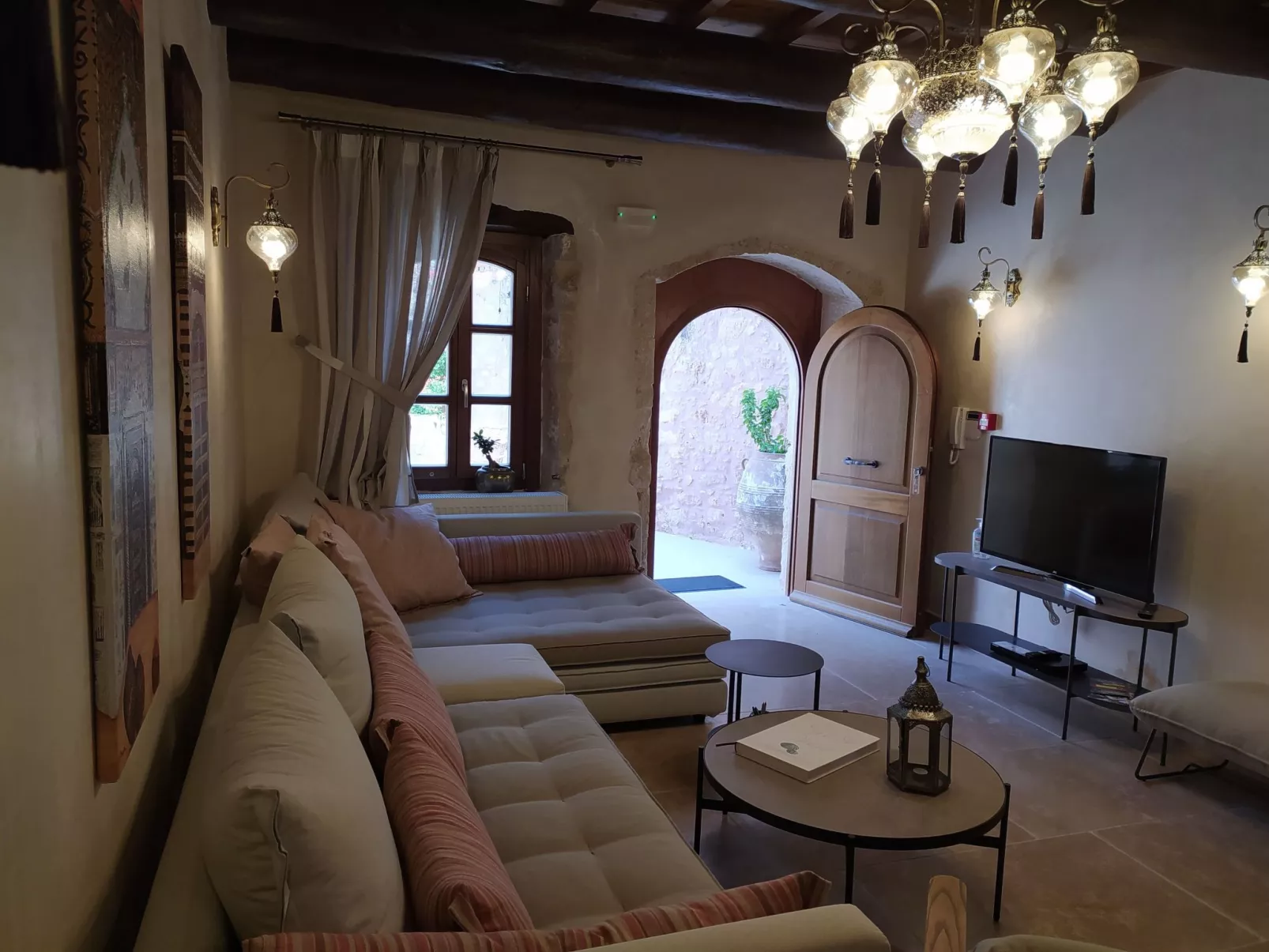 Mit Bergblick-Inside