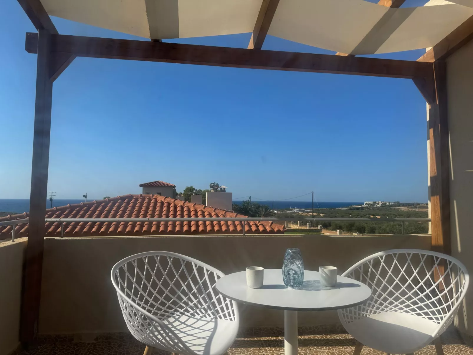 "Panor Villas" mit eigenem Pool-Draußen