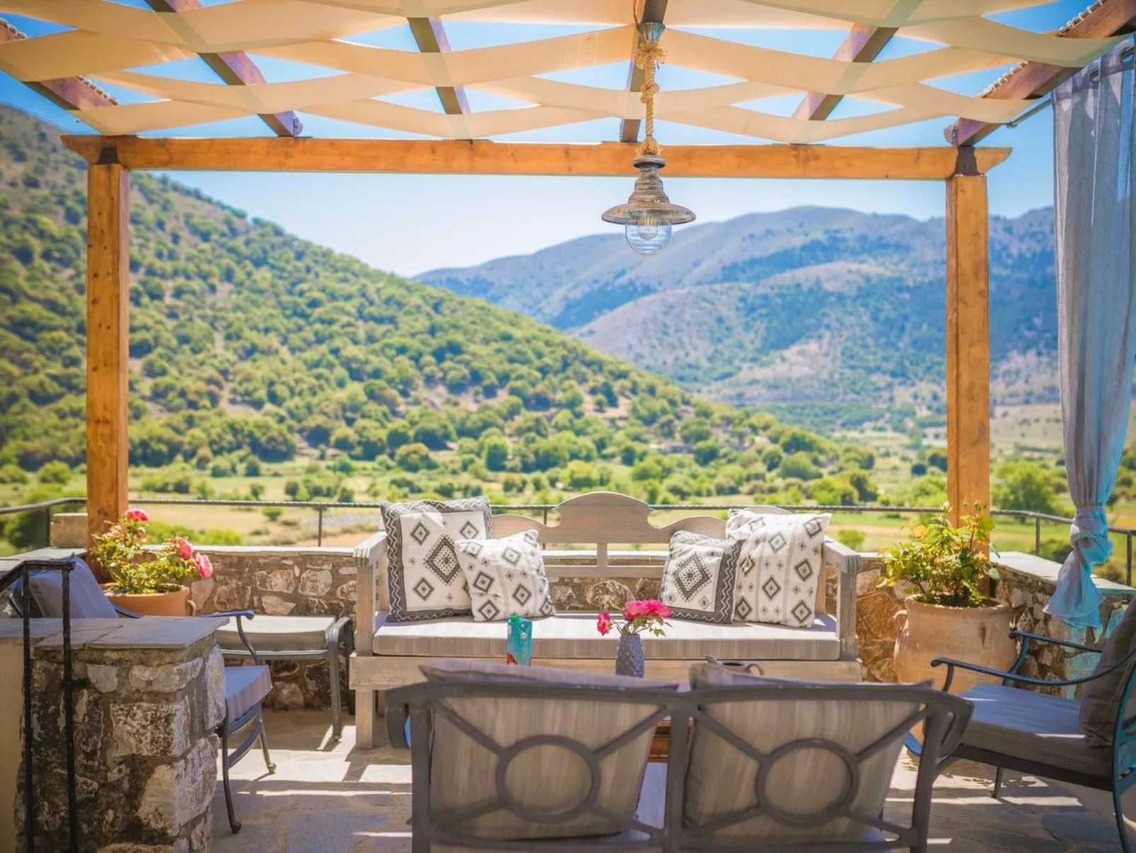 Villa "Villa  sunny Askyfou"-Outside