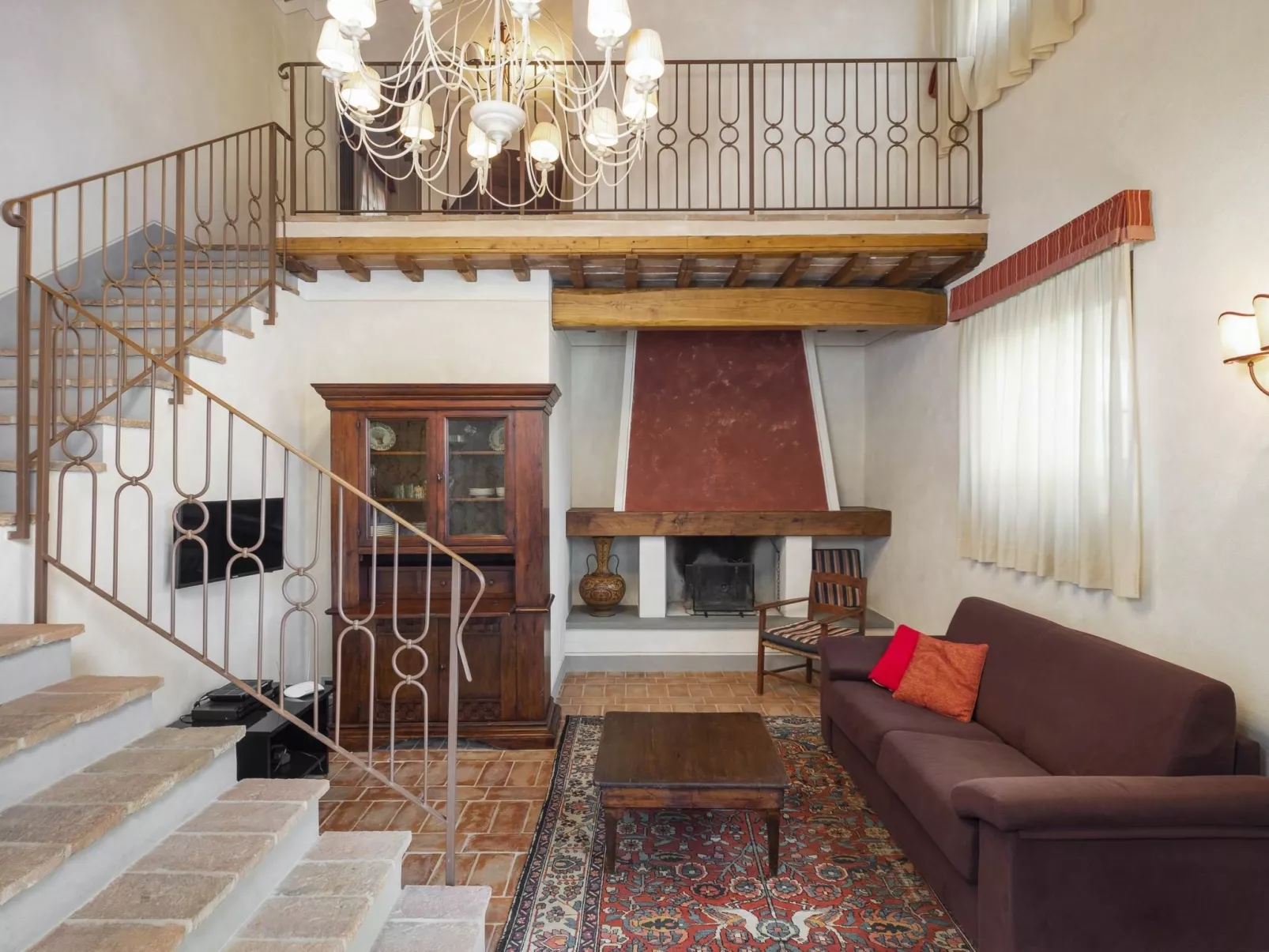 Ferienvilla 'Casa Rossa' mit privatem Pool-Inside