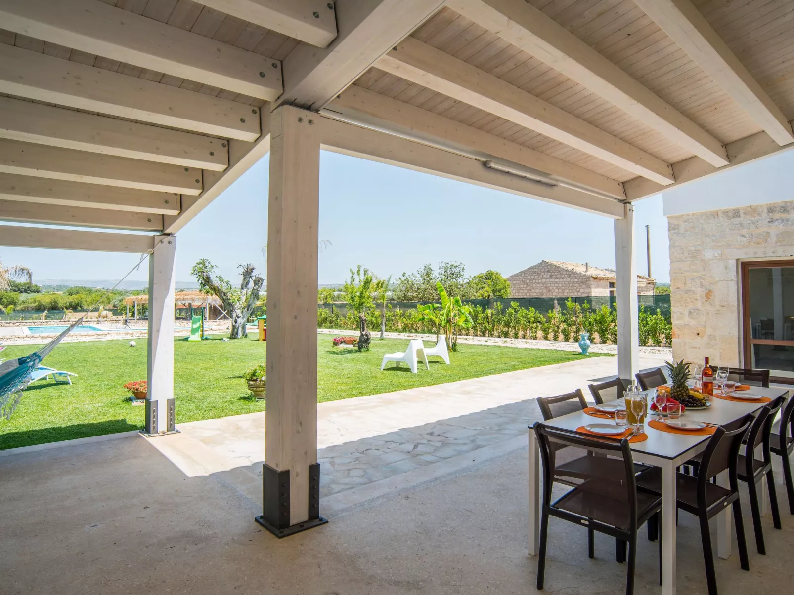 Villa 'Antica Aia' mit privatem Pool-Draußen