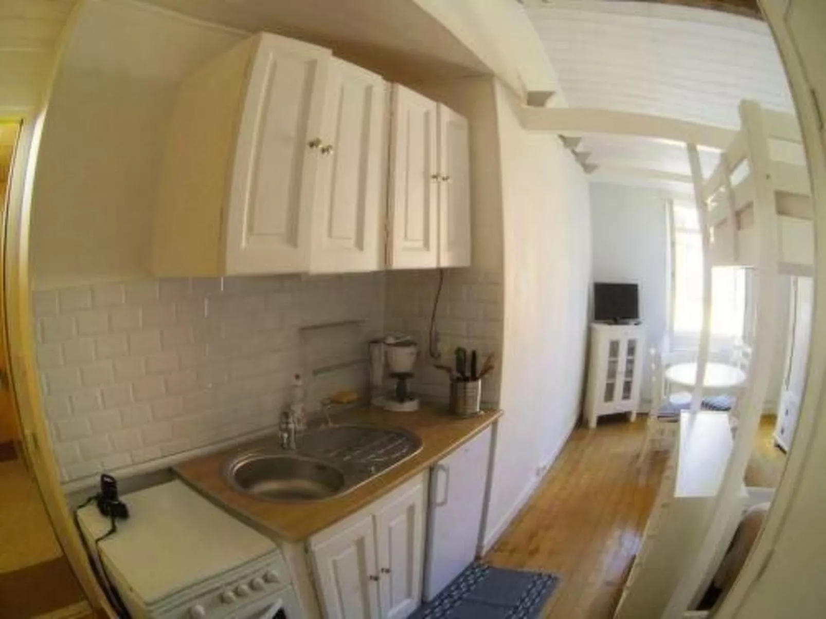 Joli studio pour 2 personnes-Inside