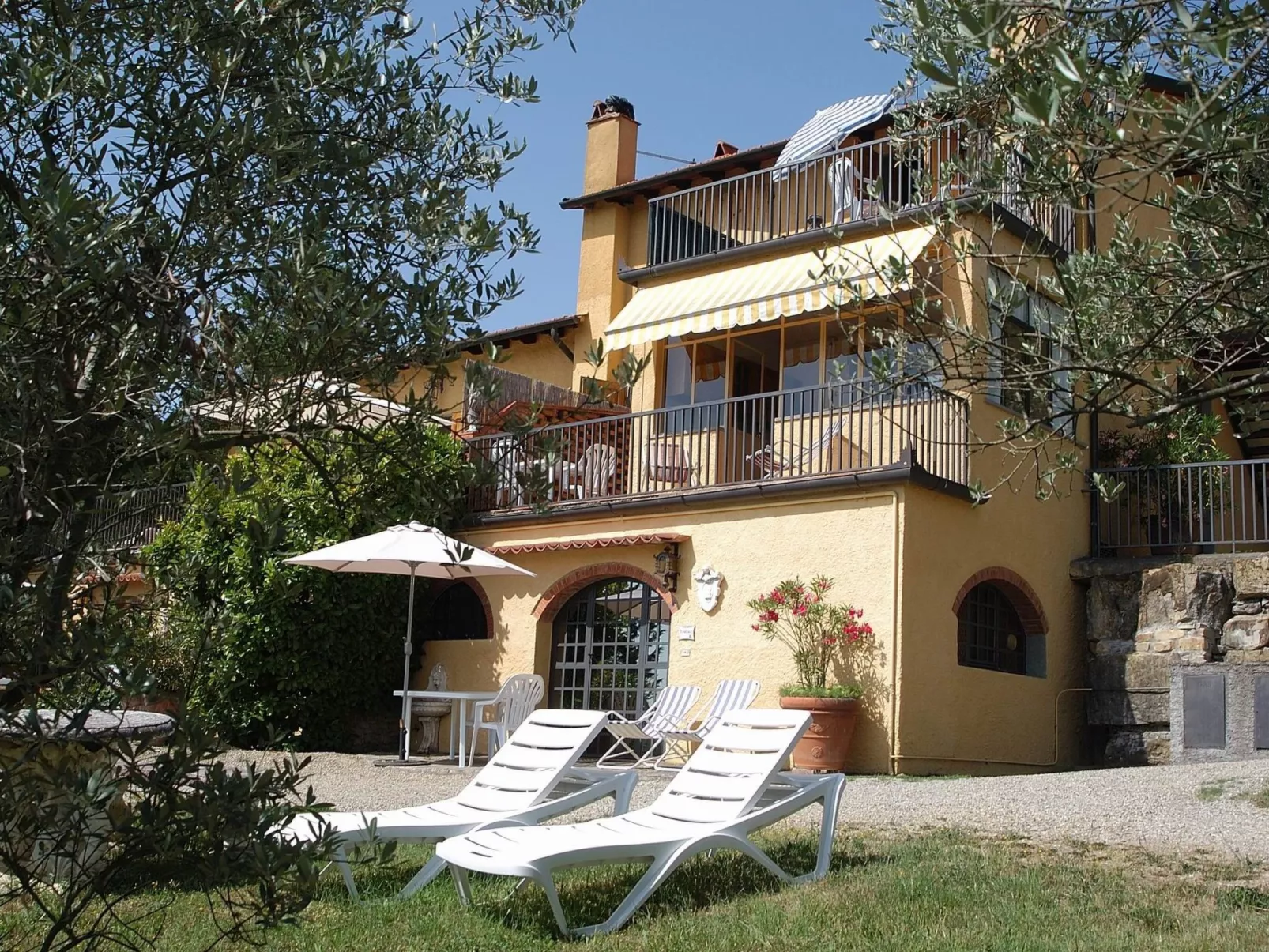 Wohnung Poggio Oro Chianti mit Terrasse-Draußen