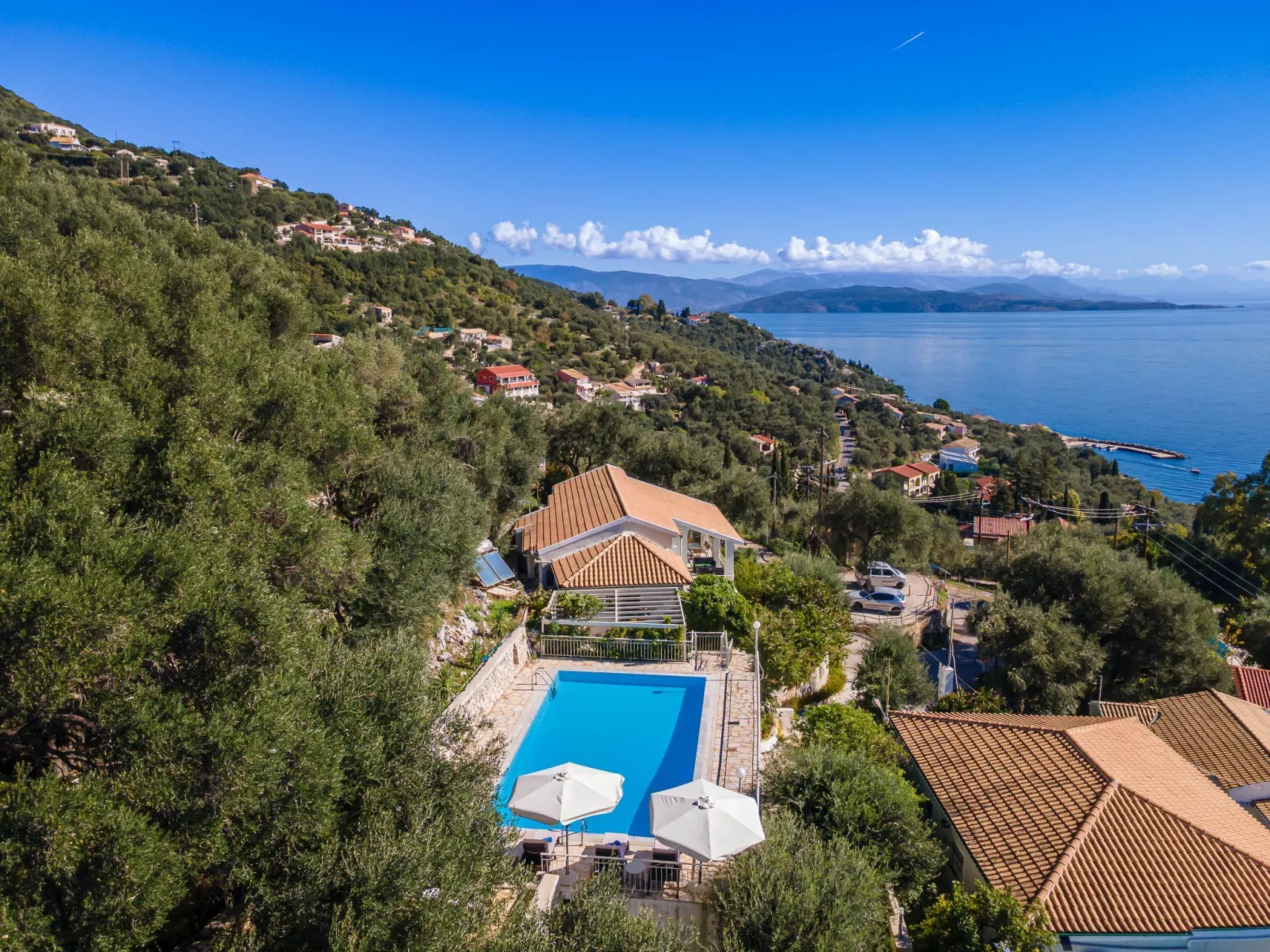 "Villa Nafsika"-Outside