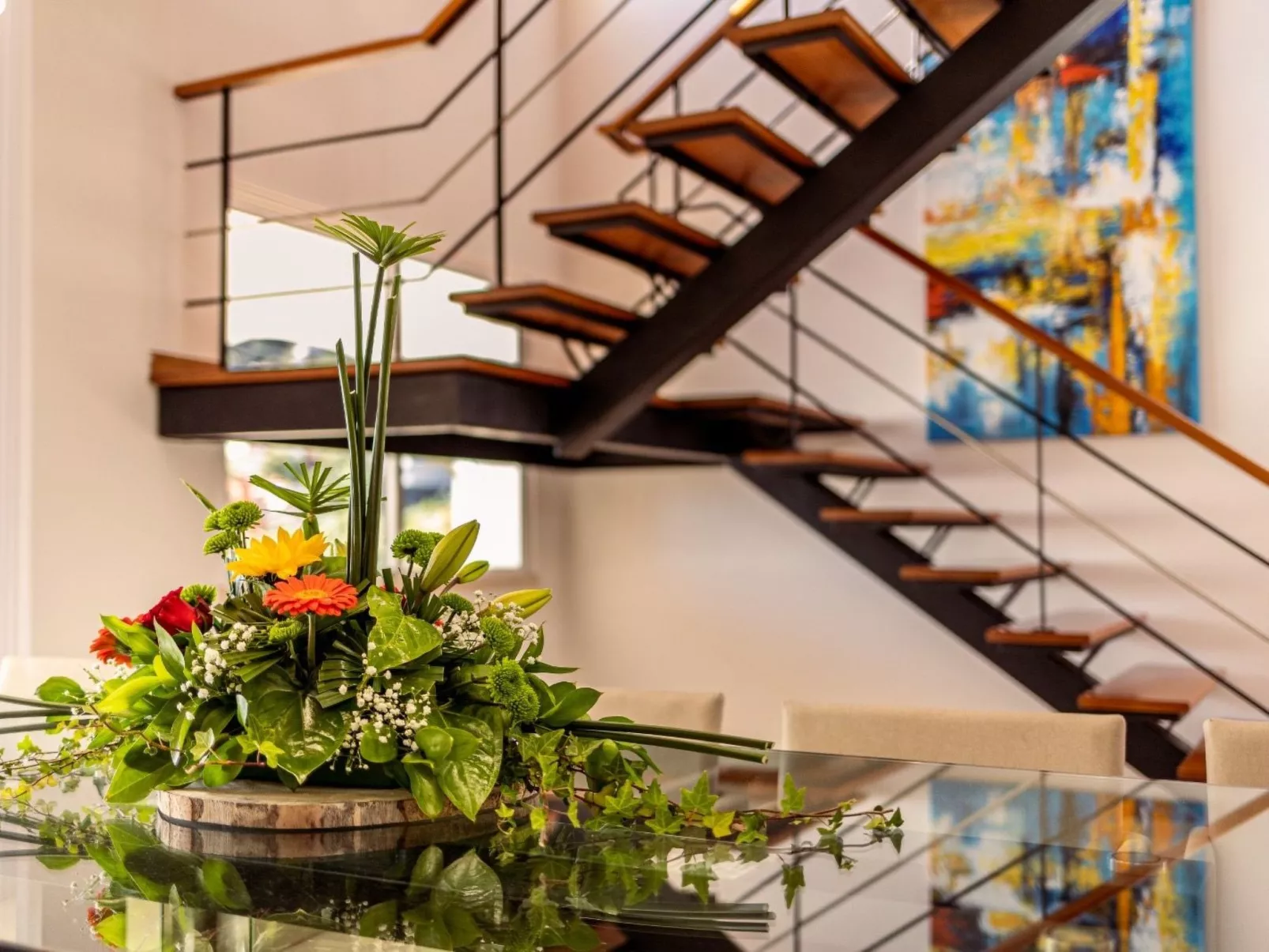 Luxuriöses Escape Village Calheta mit beheiztem Pool-Drinnen