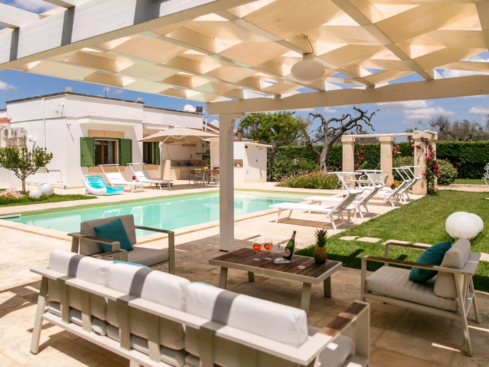 VILLA MIT POOL - PODERE CORDA DI LANA-Draußen