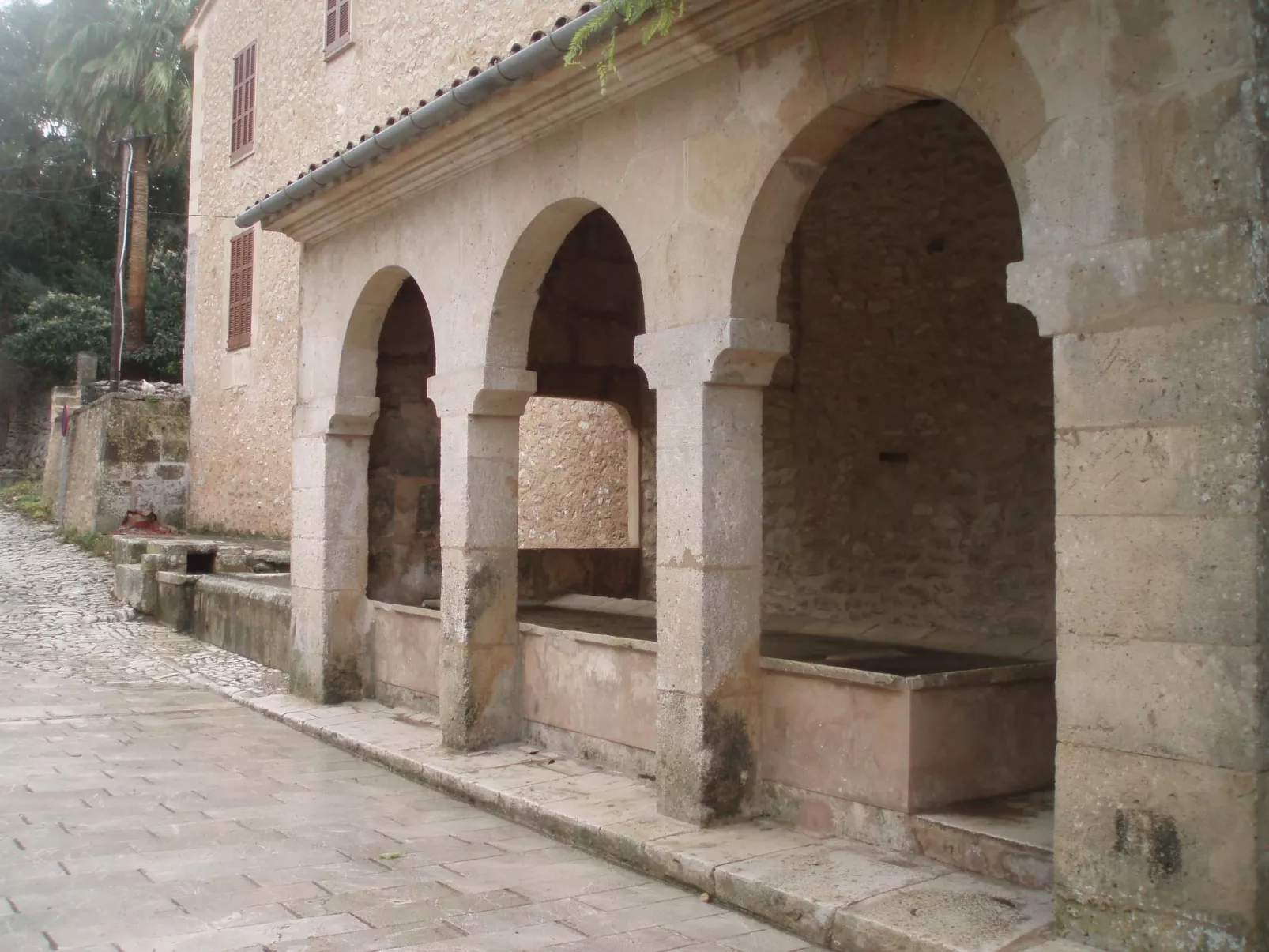 Haus "Ca'n Buniferri" mit abnehmbarem Pool-Draußen