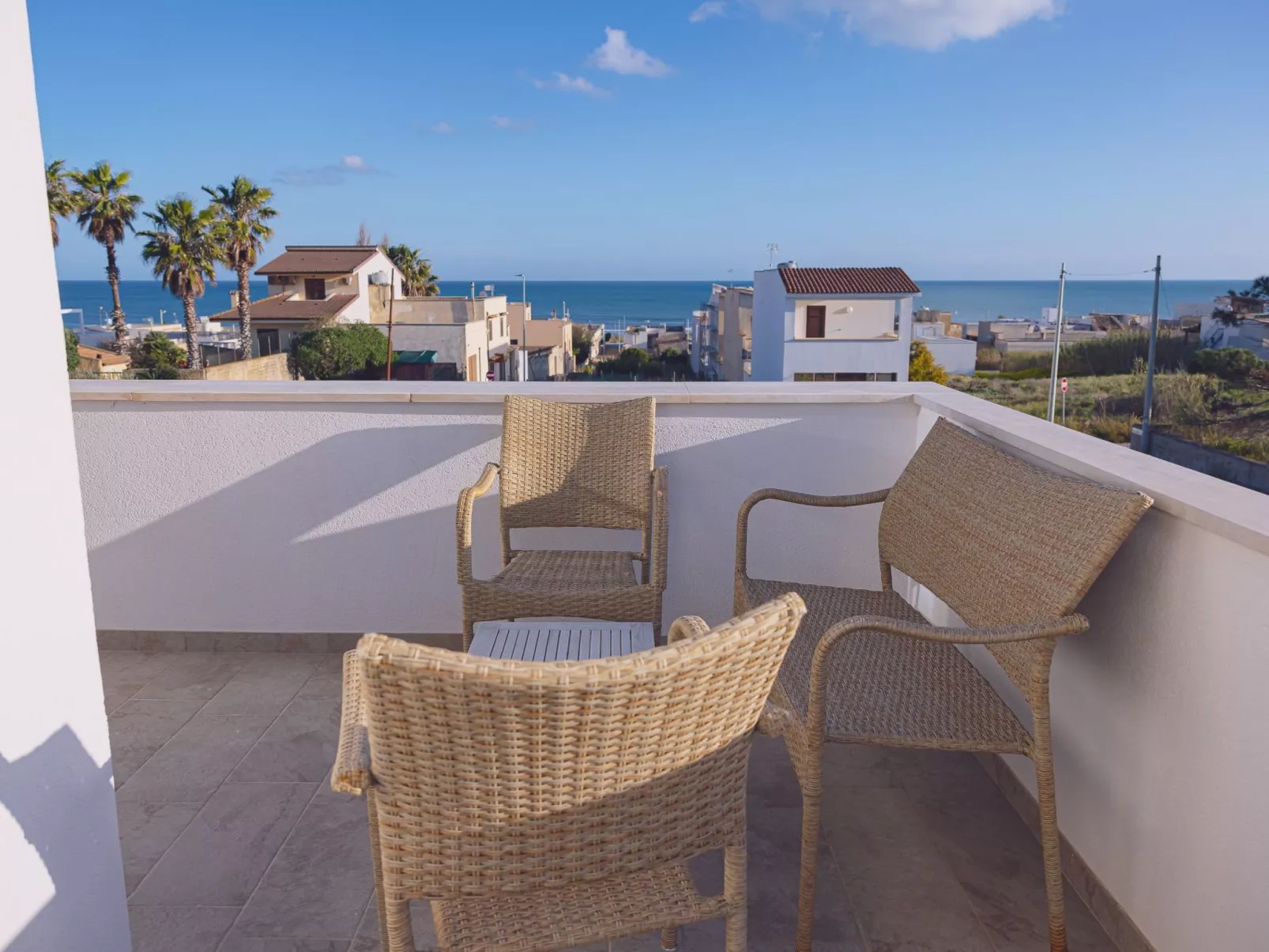 Wohnung 'Weiße Villa al Mare-Draußen