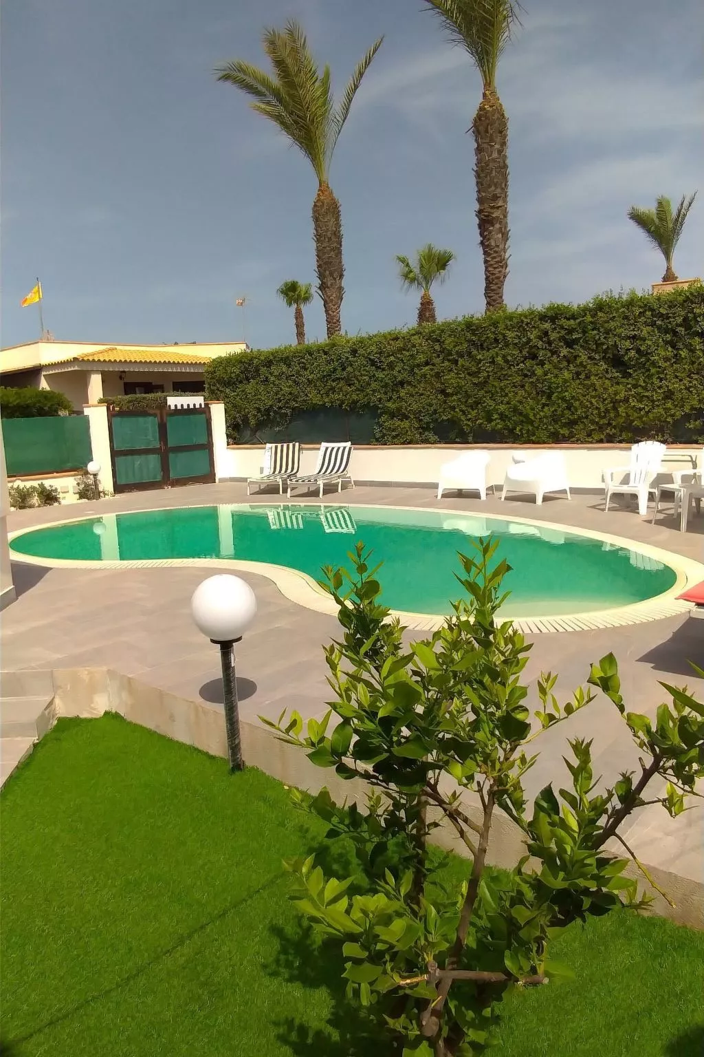 "Die Perle Siziliens" mit Salz-Infiltrationspool-Outside