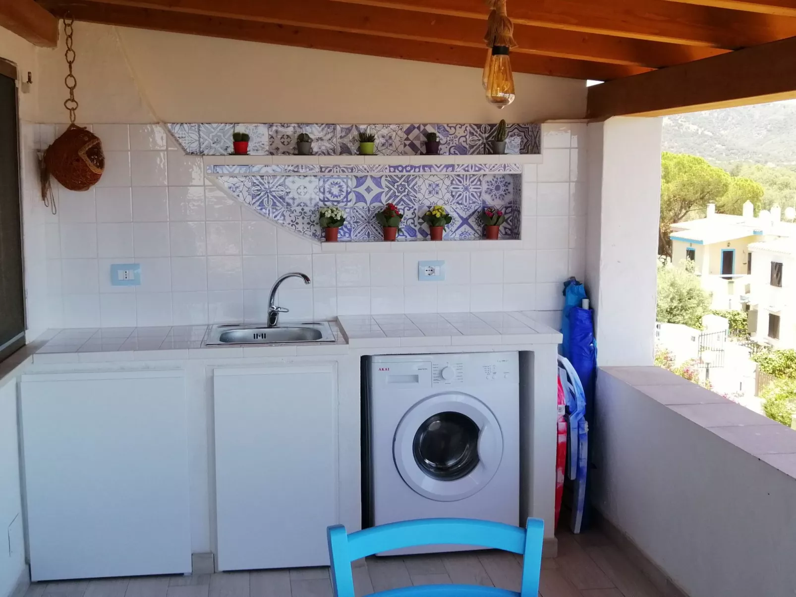 Arcaidu Apartment mit bezaubernder Aussicht-Draußen