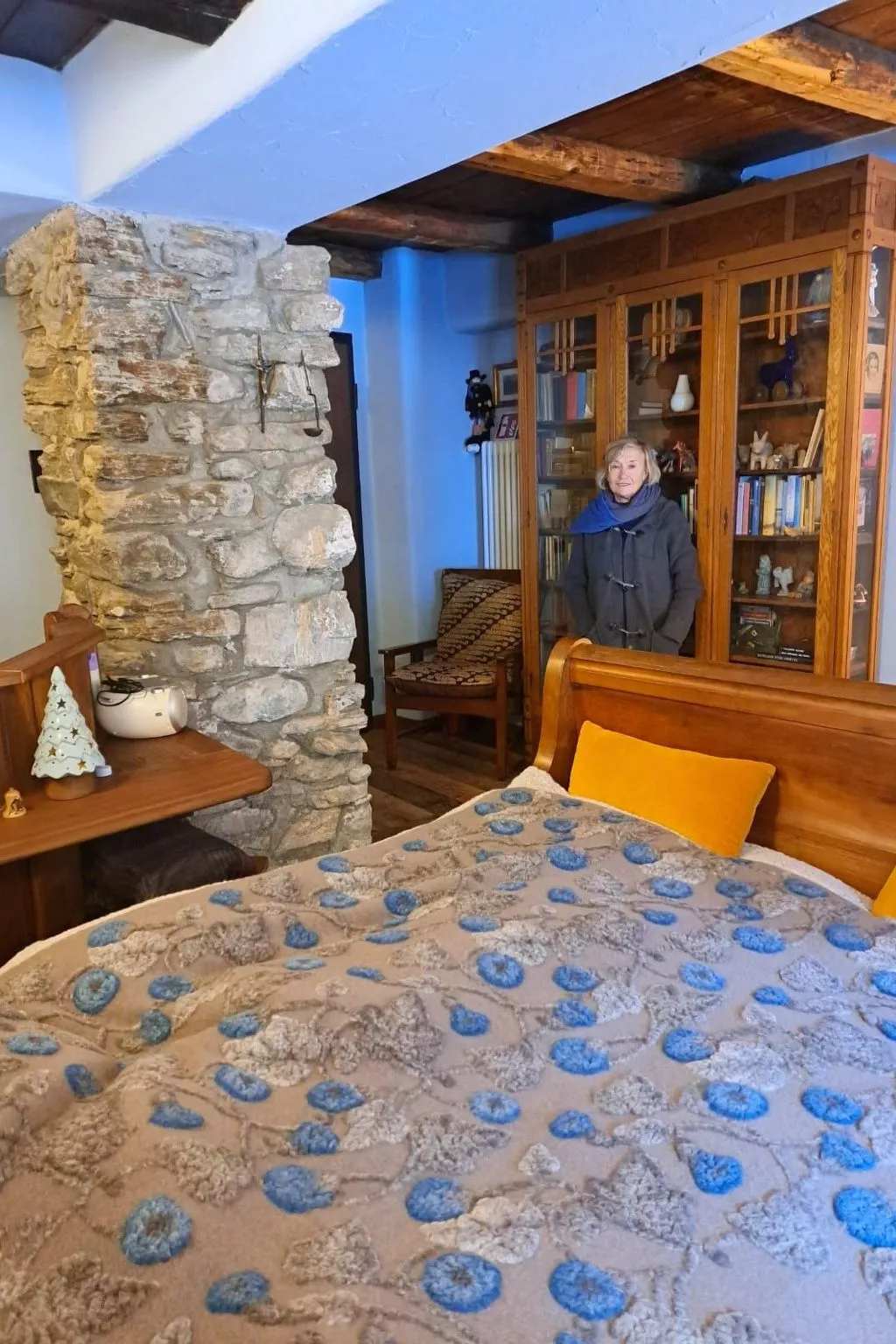 Mit Bergblick-Drinnen