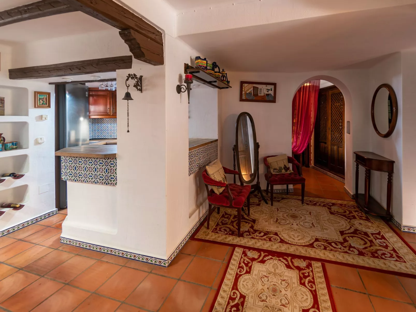 Das beste Haus große Terrasse Strand und Bars-Dedans