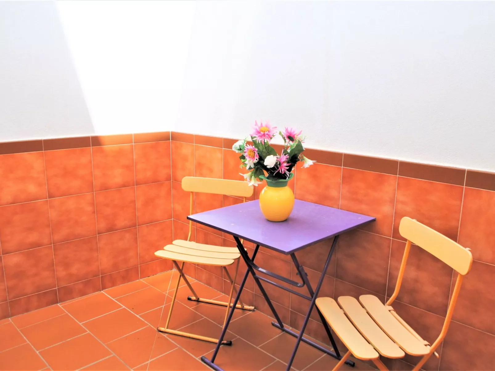 Erdgeschosswohnung mit Balkon für 4 Personen-Dedans