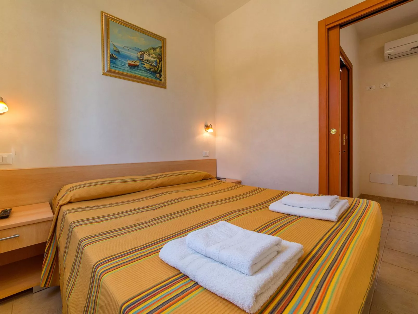 Appartement in Marsala mit gemeinschaftlichem Pool, Grill und Garten-Drinnen