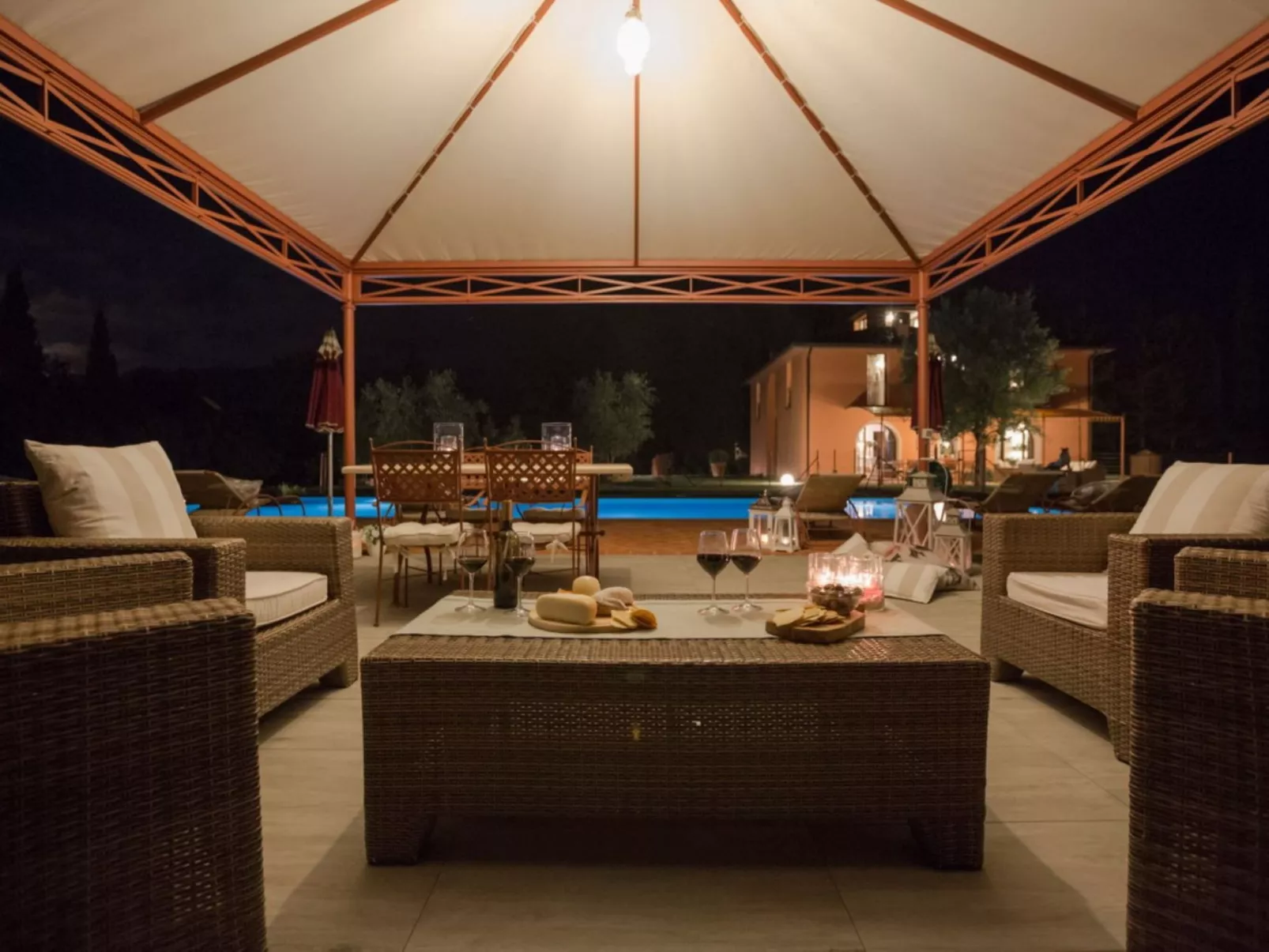 Villa mit privatem Pool zwischen Pisa und Volterra-Dedans