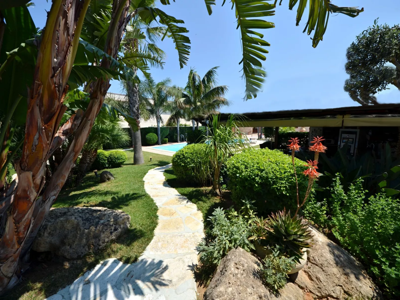 Villa in Alcamo mit privatem Pool und Garten-Dehors