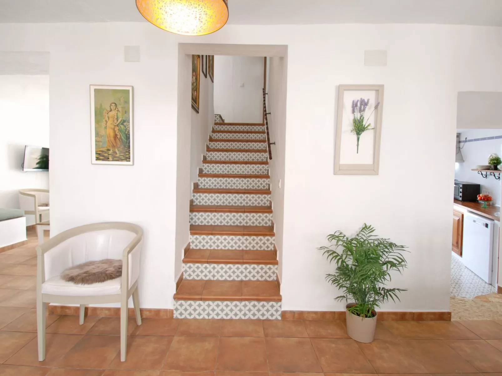 In Comares mit Offenem Kamin-Inside