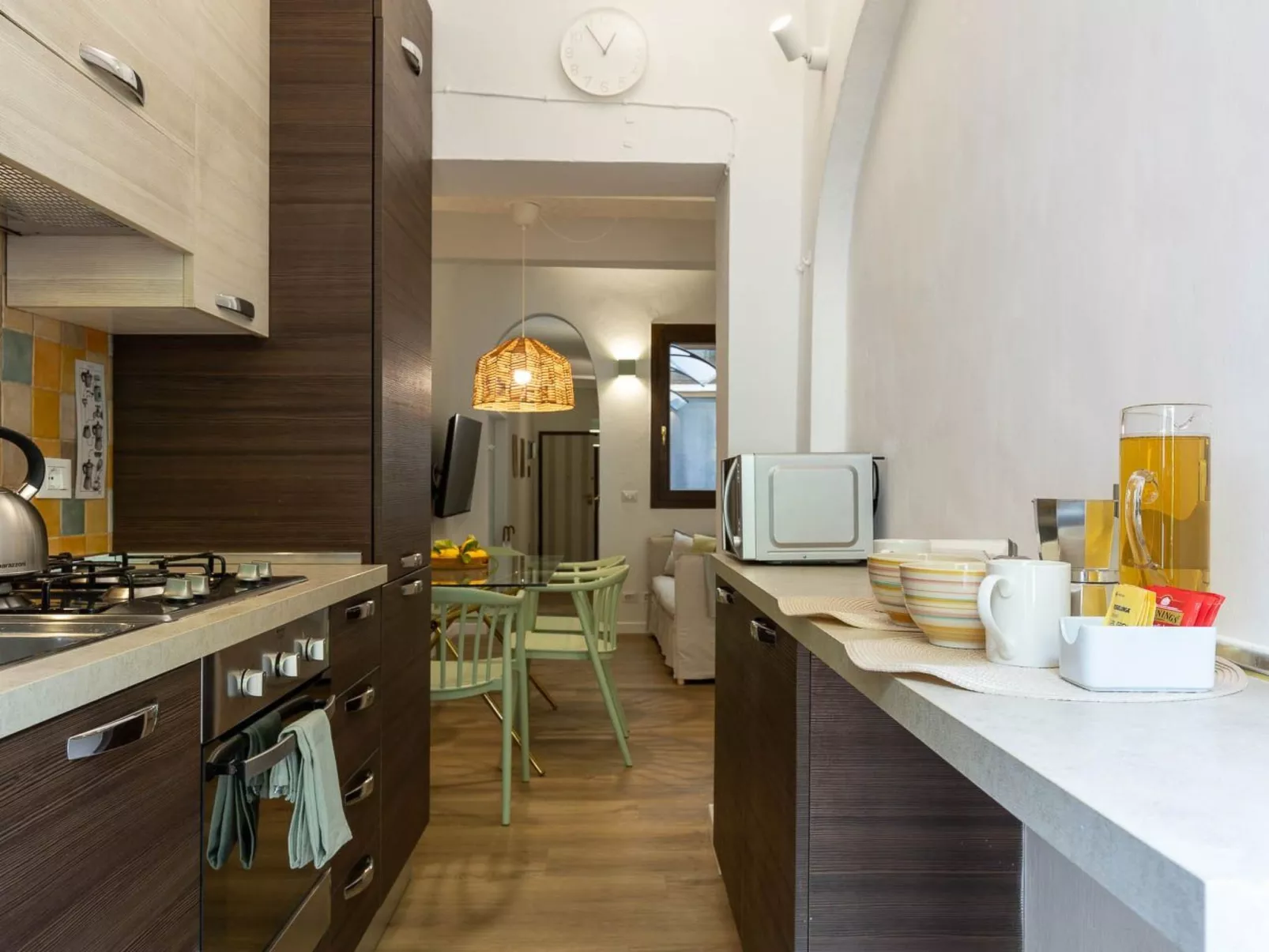 Das Patio-Haus-Drinnen