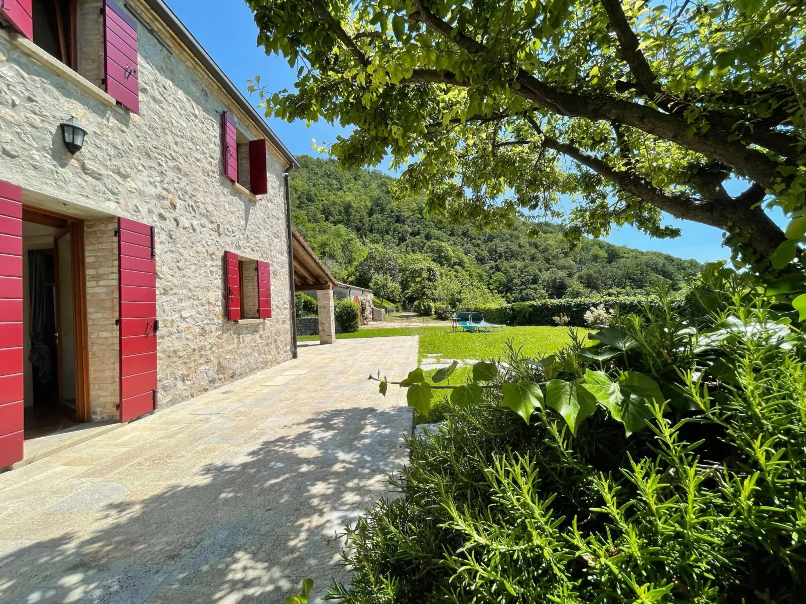 Für 8 Personen ca. 270 m&sup2; in Arquá Petrarca, Venetien (Provinz Padova)-Draußen