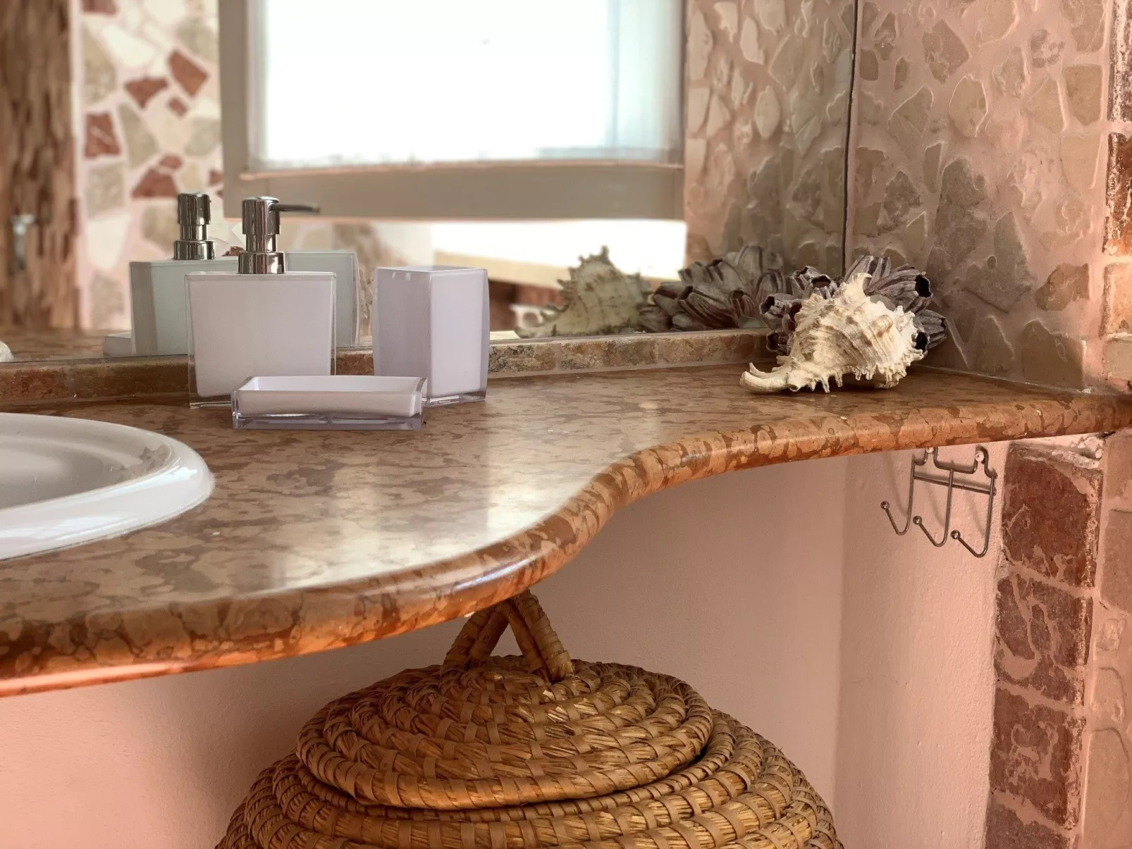 Wohnung Dependance mit Gemeinschaftspool-Drinnen