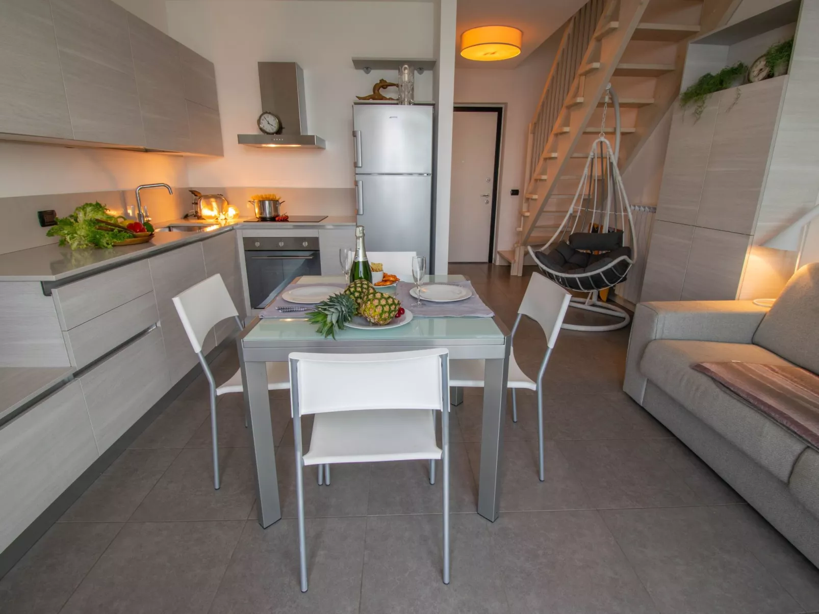 Terrazza a Lago - Dreizimmerwohnung mit Terrasse und Schwimmbad-Inside