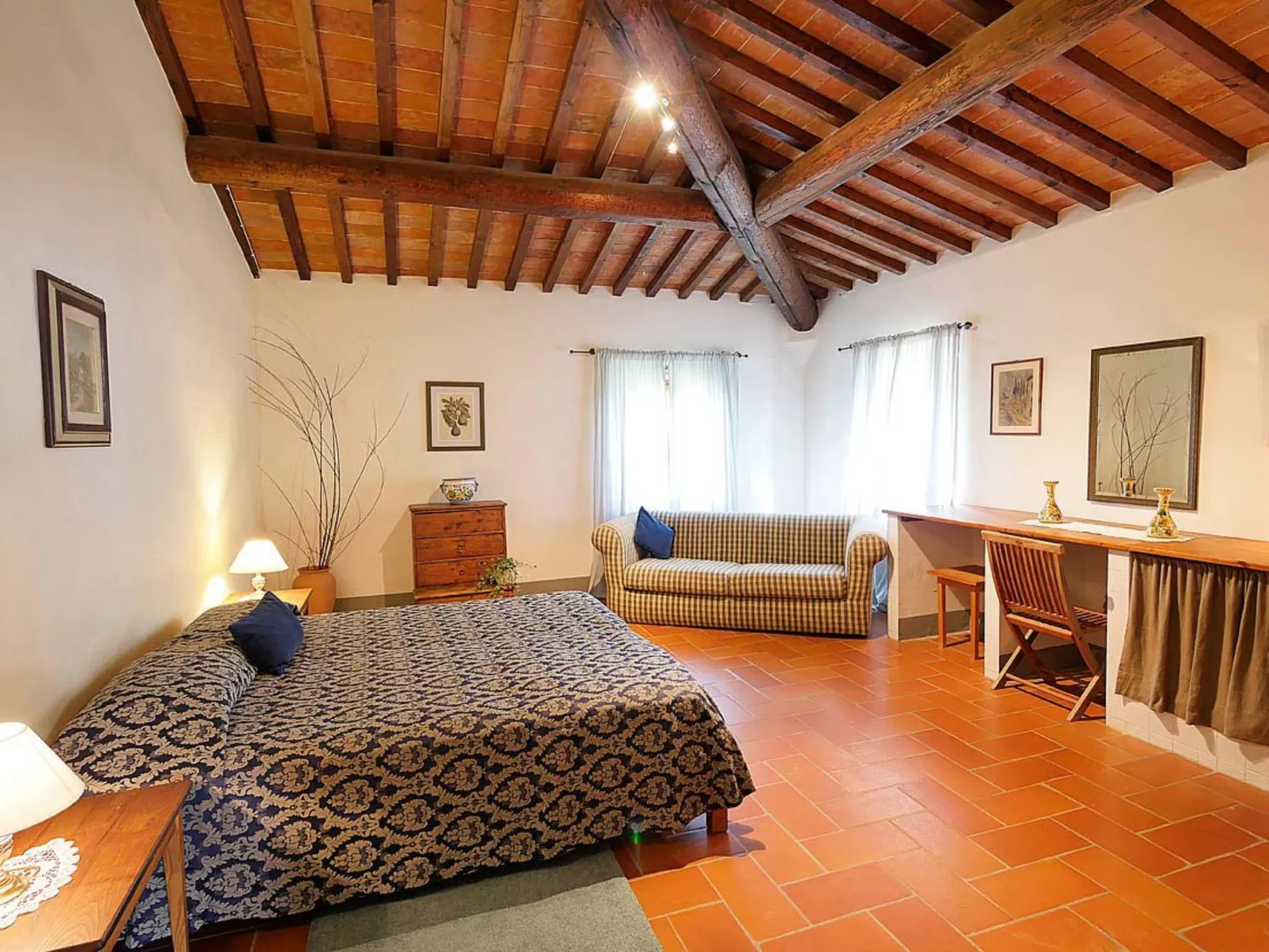 Erta Toskanisches Bauernhaus mit Pool-Inside