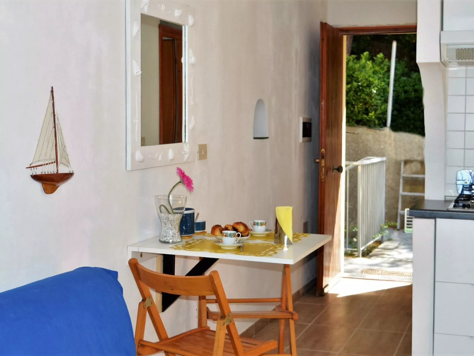 Wohnung in Moneglia mit Terrasse und Grill-Drinnen