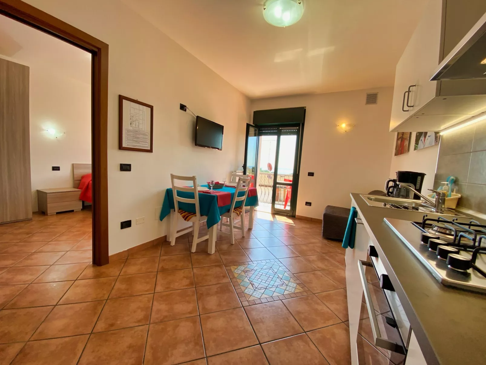 "Appartement für 3 Personen"-Drinnen