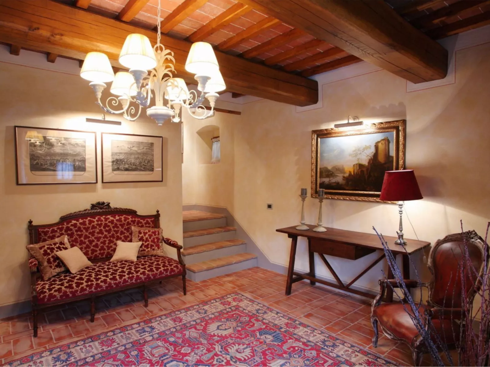 Villa mit privatem Pool und Wellnessbereich-Inside