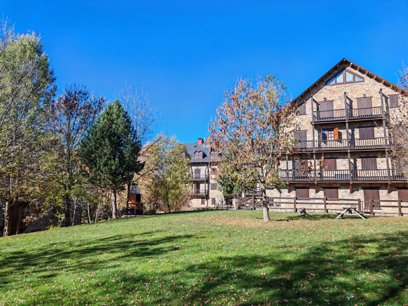 Bergwohnung mit Kamin Aigüestortes 1-Dehors