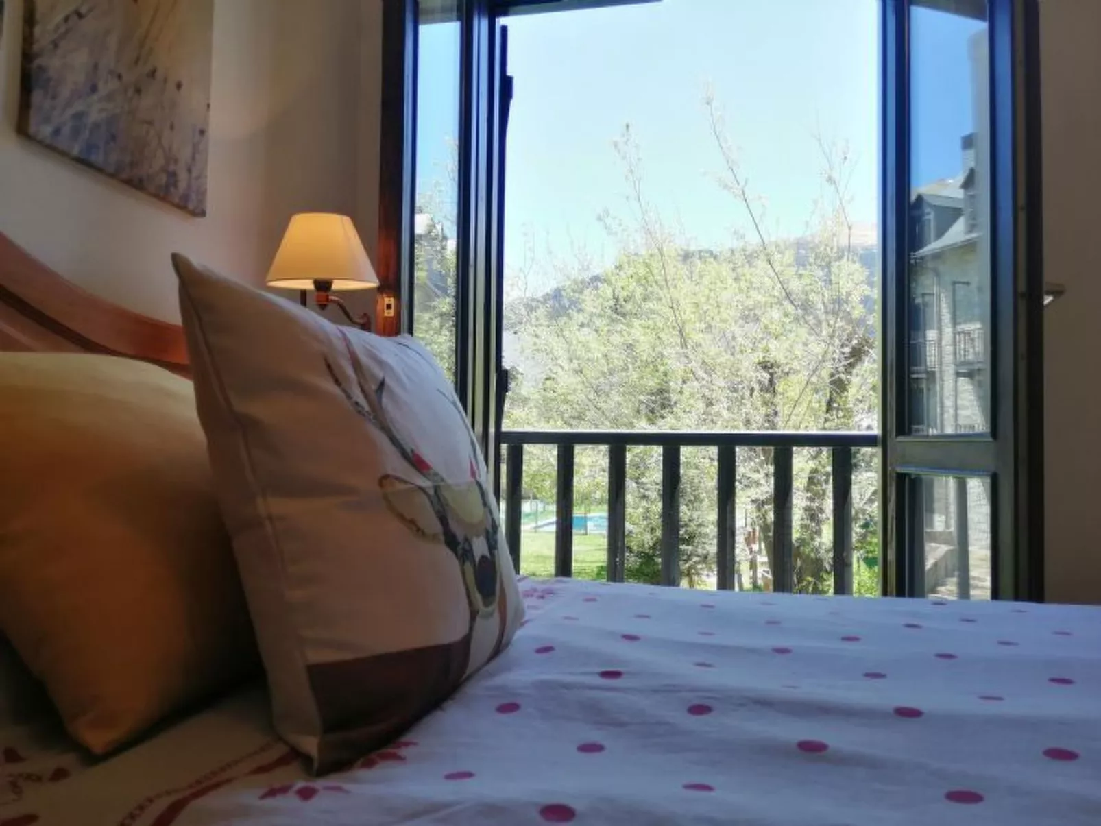 Geräumige Wohnung mit Garten und Schwimmbad Herbasabina 5 Vall de Boí-Drinnen