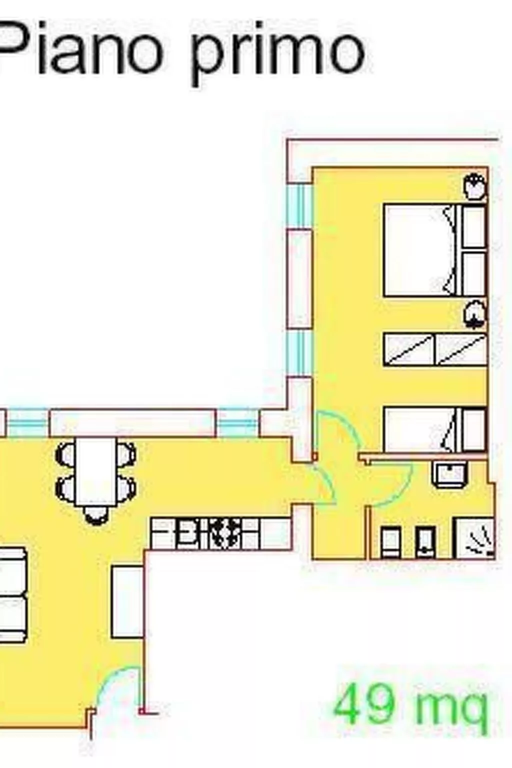 Unterkunft Albio-Drinnen