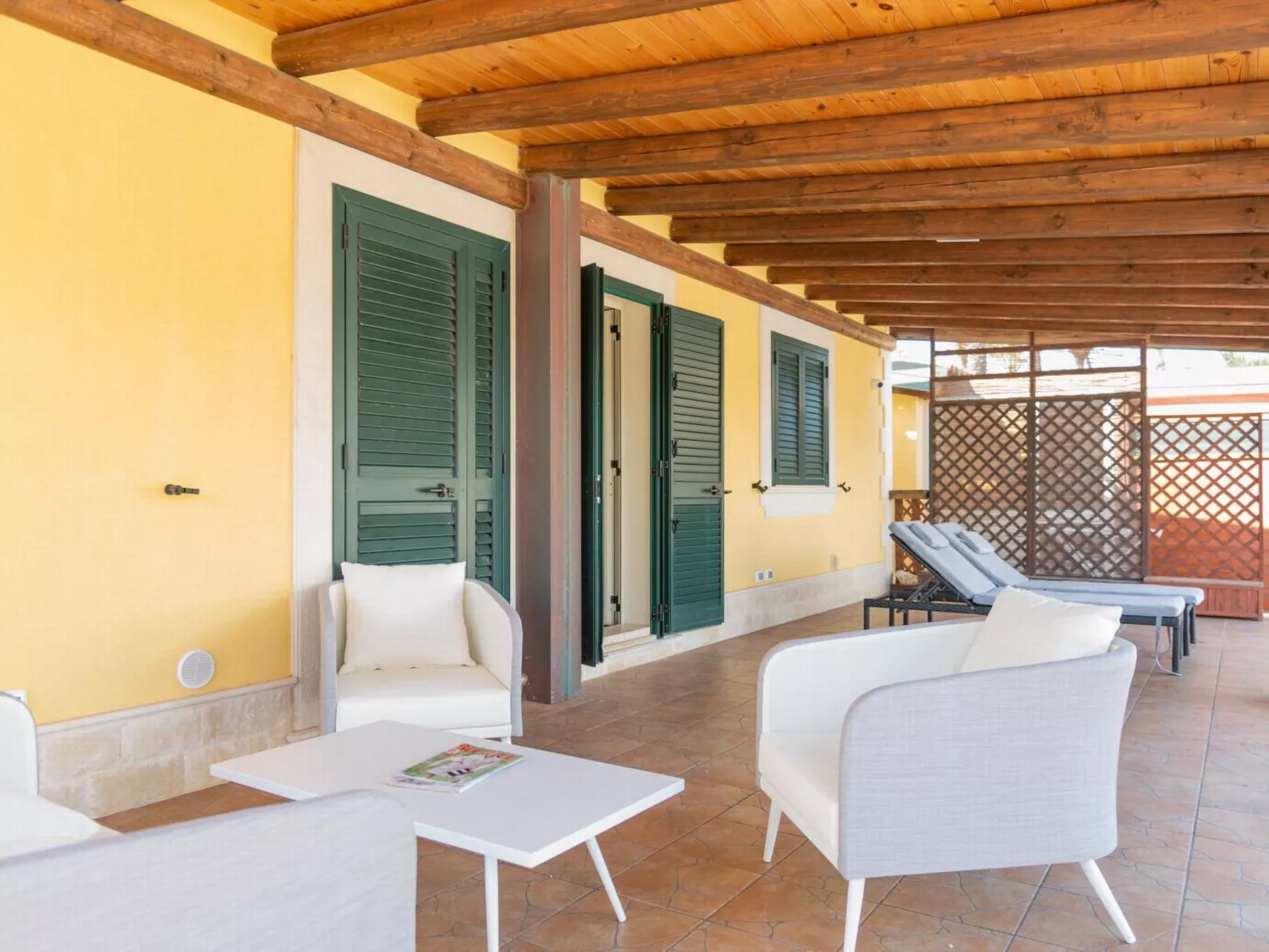 Komfortable und moderne Villa am Strand-Dedans