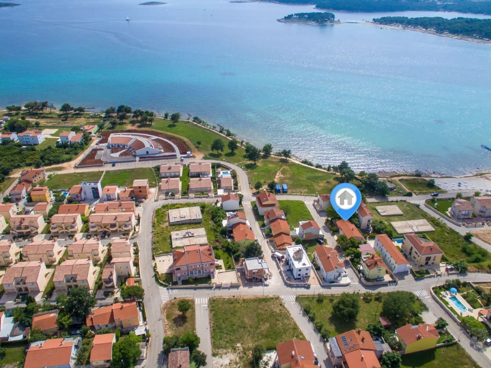 Wohnung direkt am Strand-Draußen