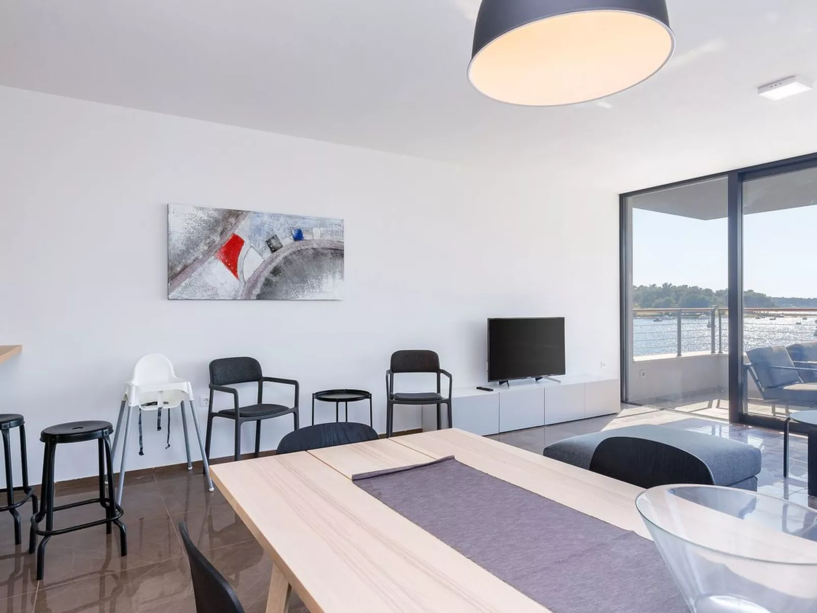 Für 6 Personen ca. 100 m&sup2; in Medulin, Istrien (Medulin und Umgebung)-Drinnen