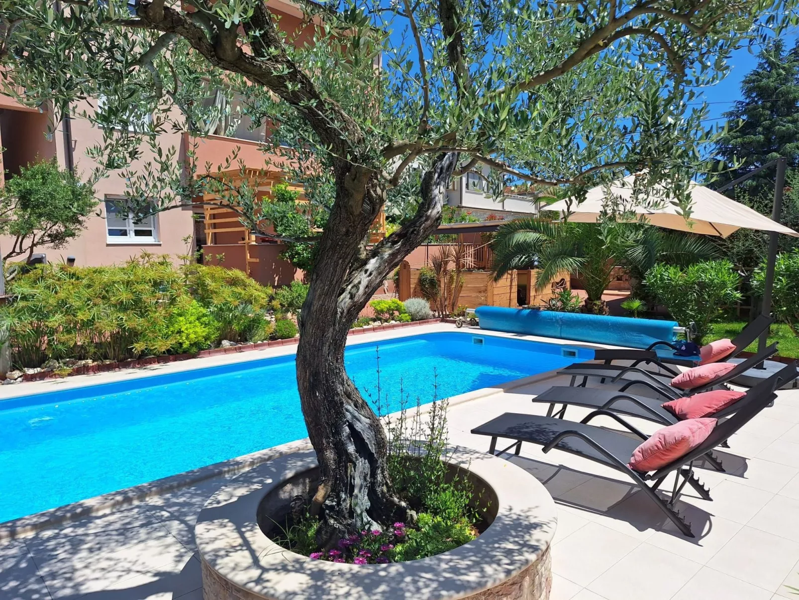 Mit Pool in Istrien-Dehors