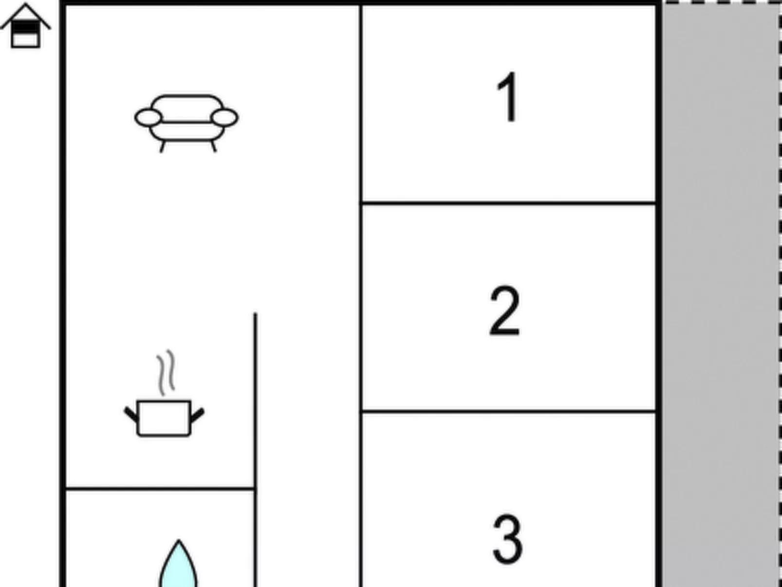 Geräumige Wohnung in Medulin mit privatem Parkplatz-Dedans