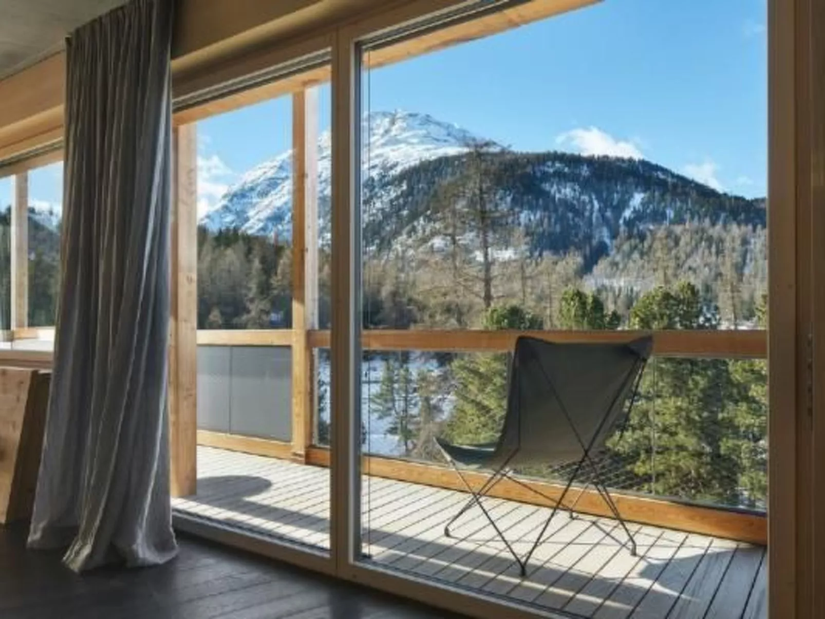 Alpine Lodge 4-Bett-Wohnung - Chesa a la Punt-Dehors