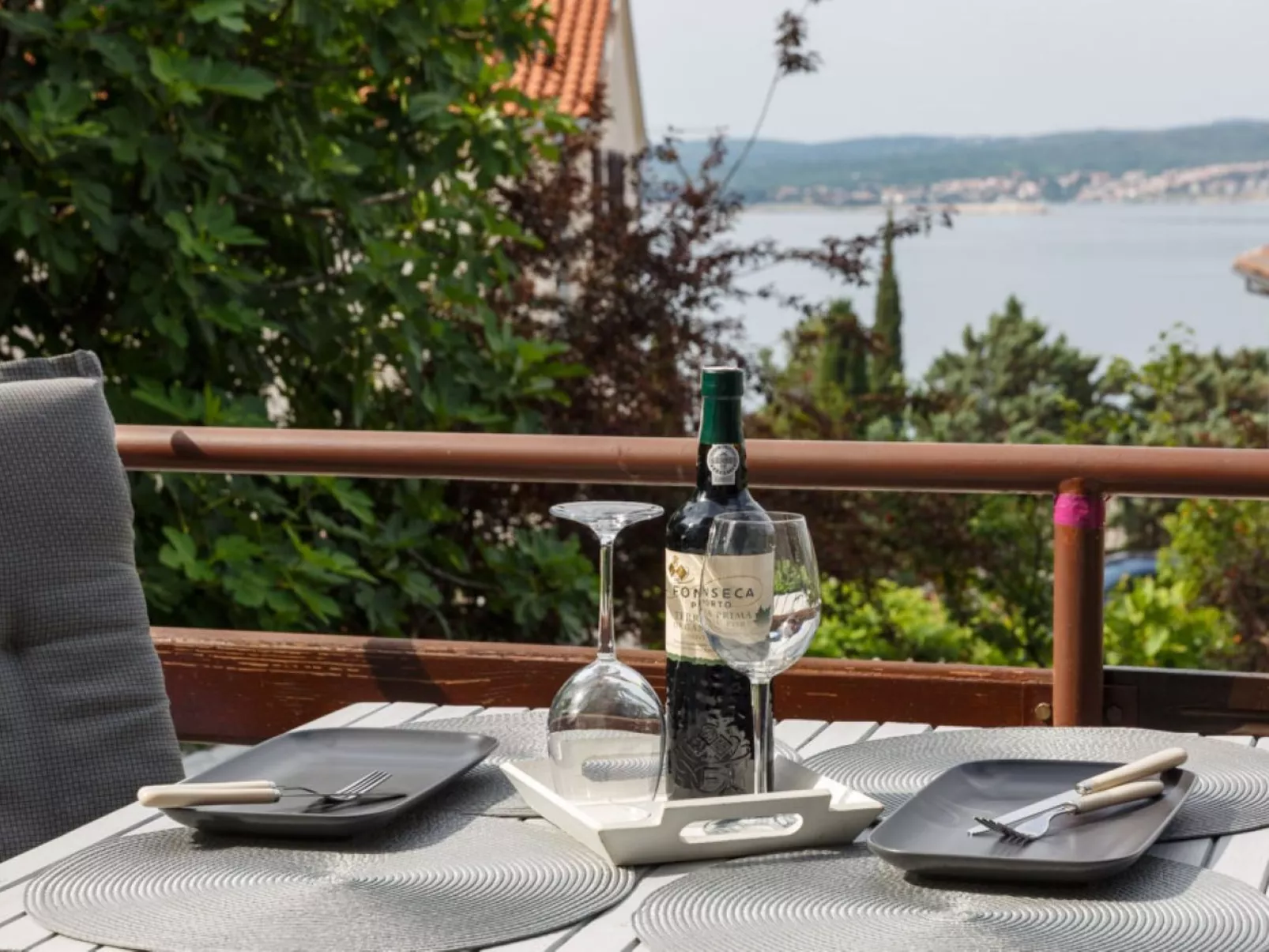 Charmante Wohnung in Crikvenica für 2 Personen-Dehors