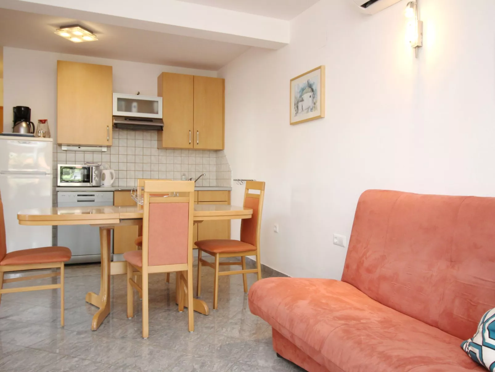 Appartement in Baška mit Eigener Terrasse-Drinnen
