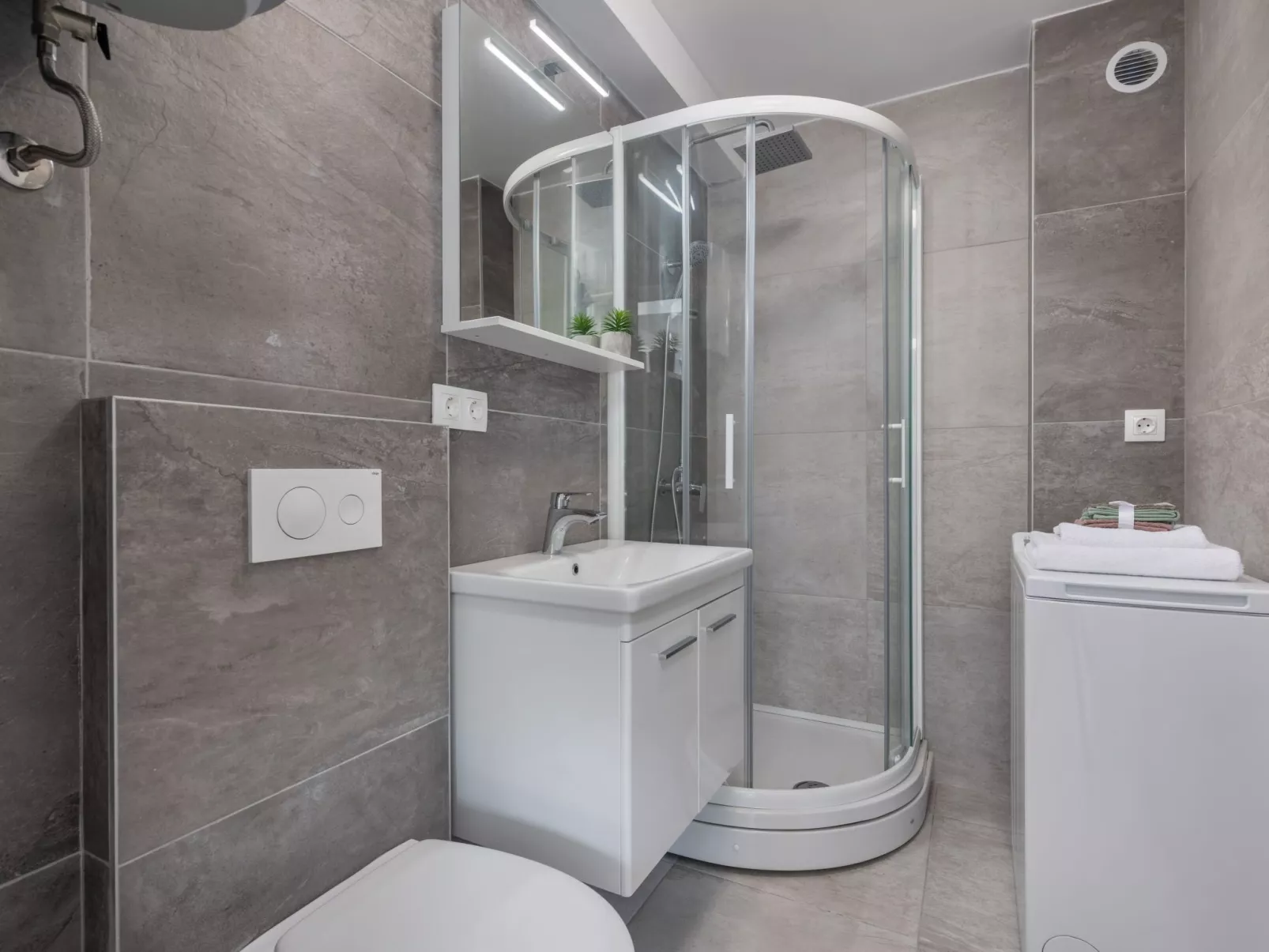 Moderne Wohnung in Crikvenica mit Pool-Drinnen