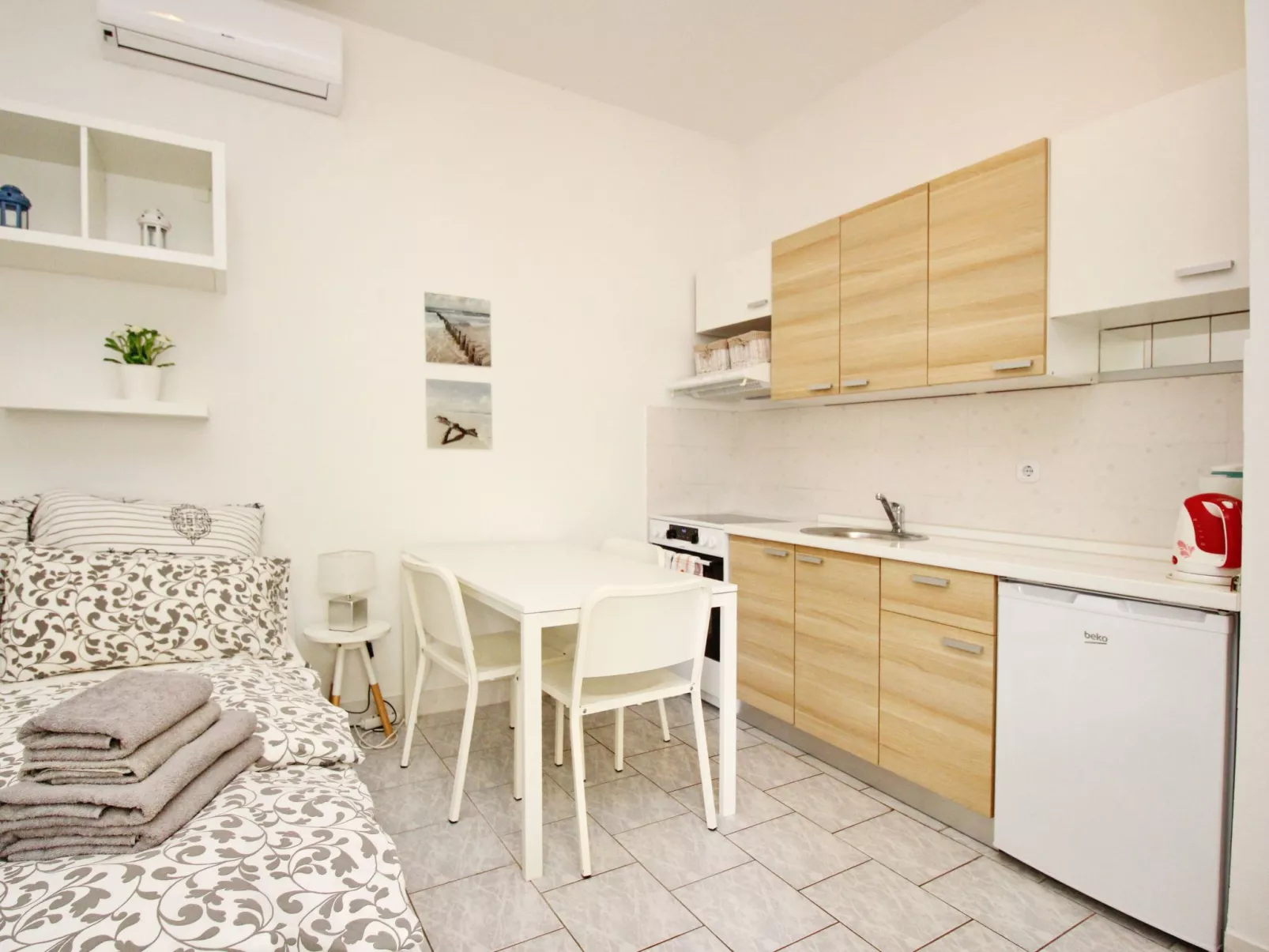 In Baška mit Eigener Terrasse