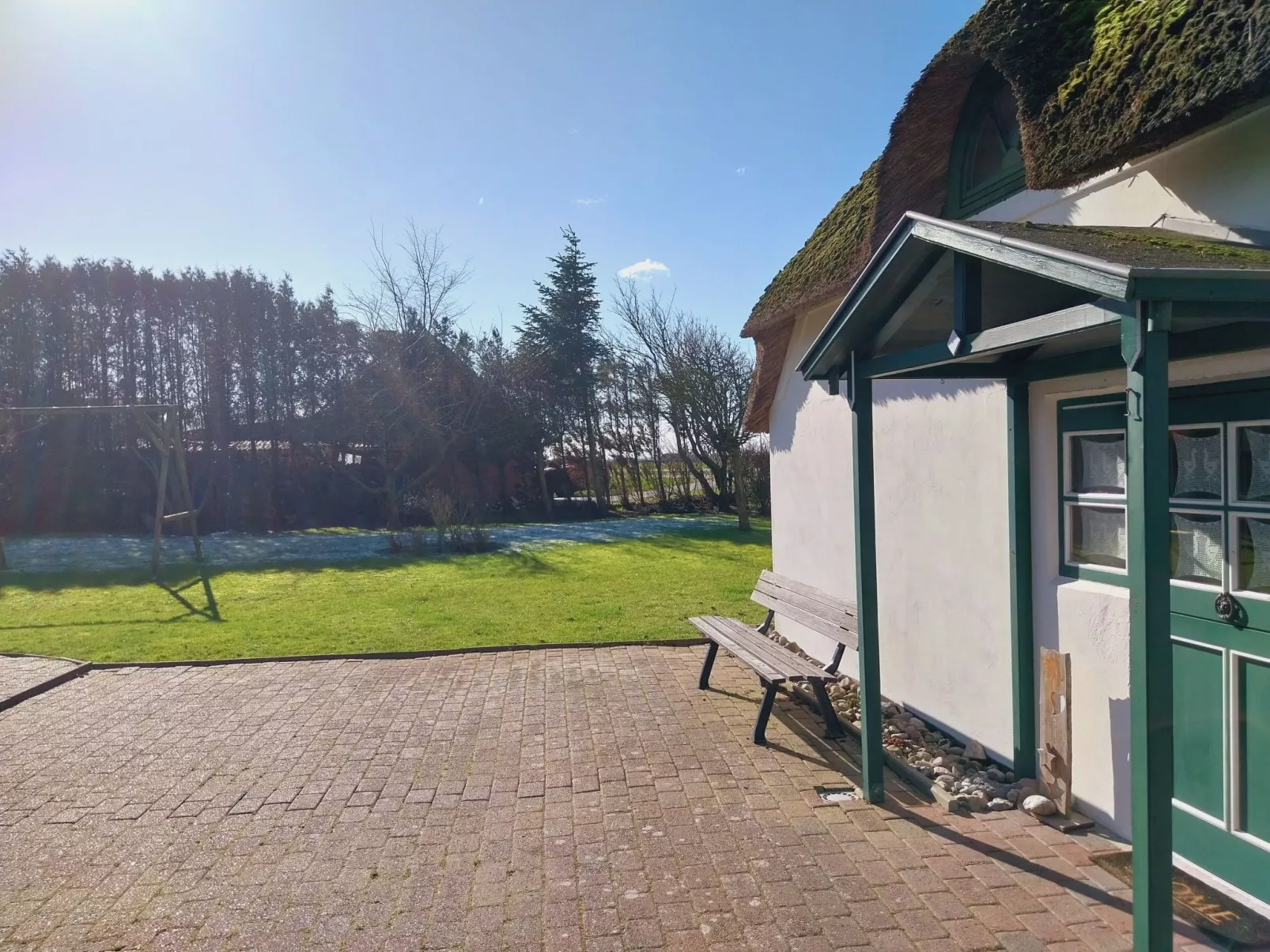 Reetdachhaus Petra-Dehors