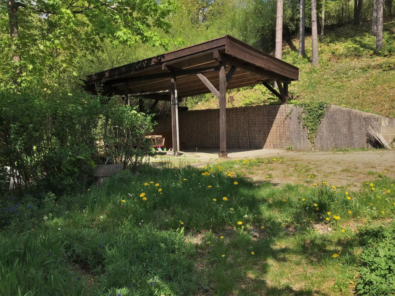 Mit einer umwerfenden Panoramaaussicht-Draußen