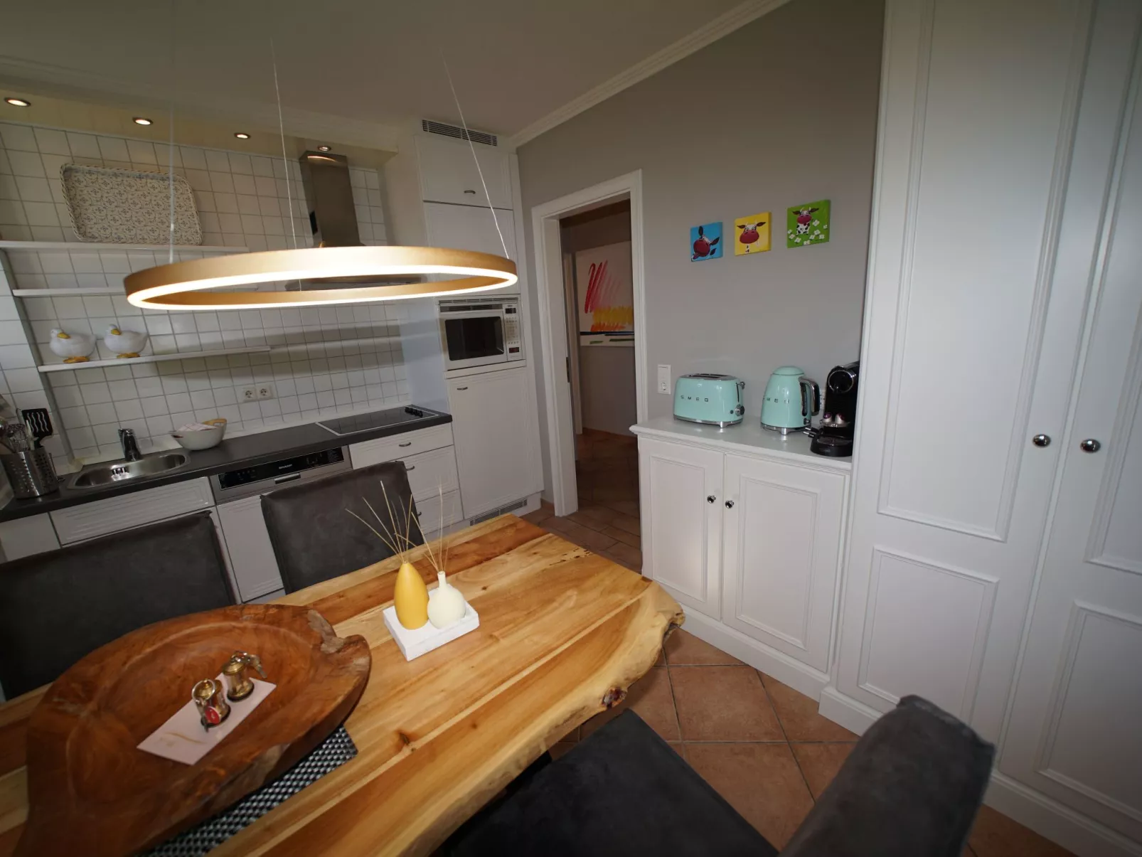 In Westerland mit Sonniger Terrasse-Dedans