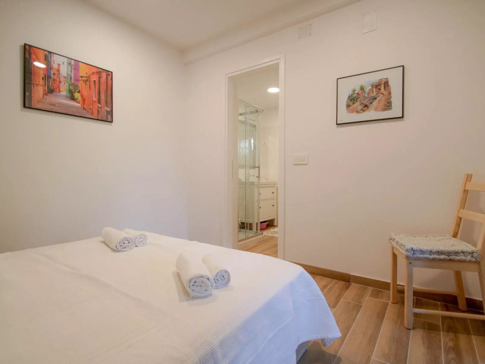 Studio-App mit Terrasse für 2 Personen-Drinnen