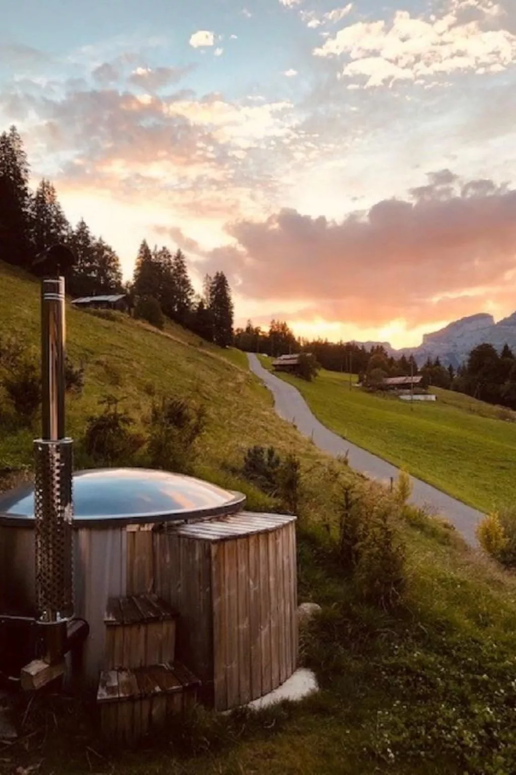 Authentisches Schweizer Alpenchalet aus dem 18. Jh.-Dehors