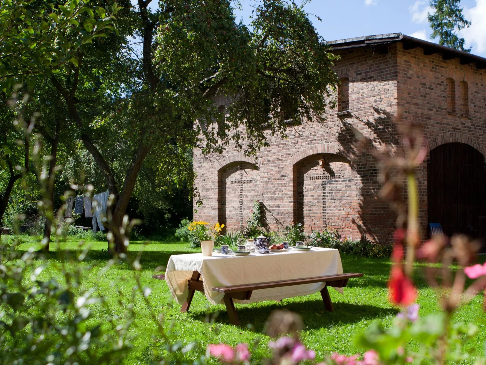 Für eine große Familie oder eine Gruppe von Freunden-Outside